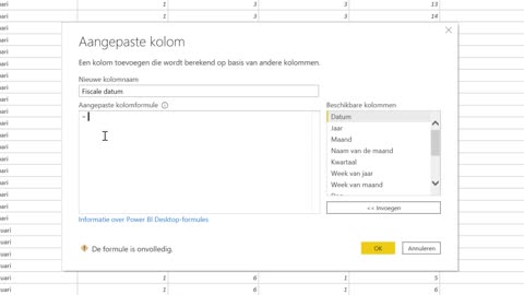 Power BI - Digitaaleon - Les 4 - Datumdimensie