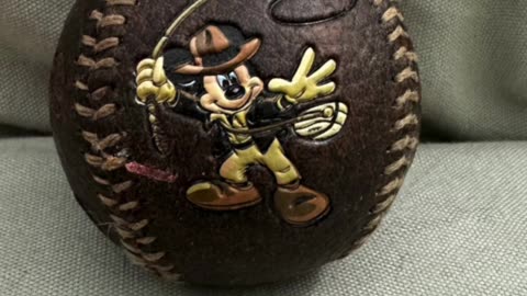 Disney Parks Indiana Jones Mickey Mouse Collectible Baseball #shorts