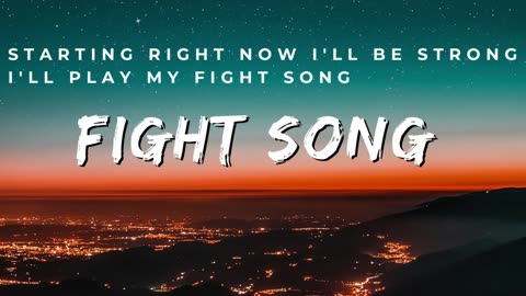 Fight Song by Rachel Platten (Renew Lyrics Version)