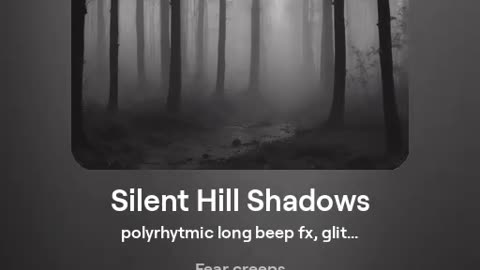 Silent Hill Shadows [SAMPLE]