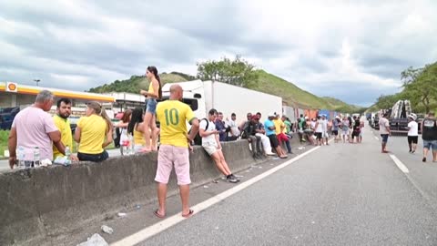 BRASIL I Bloqueos en rutas y seguridad reforzada en Brasilia tras derrota de Bolsonaro