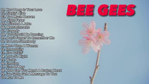 Bee Gees Greatest Hits | The Best Of Bee Gees Nonstop Playlist