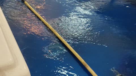 Ship Flooded with Water From Storm Traveling Around Ponza