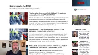 M.A.I.D UNLEASHED: Canada Wants To Legalize Medically Assisted Suicides For Drug Addicts!