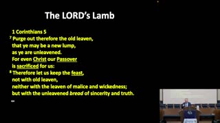 Christ Our Passover - The Lord's Lamb