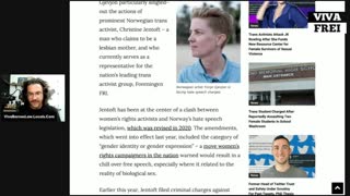 Norwegian Artist FACING JAIL TIME for Saying "Men Can't Be Lesbians" - & SHE'S A LESBIAN! Viva Clips