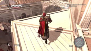 Ezio against the crowd of Templars