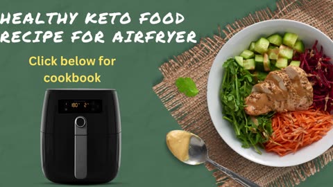 Healthy Keto Food Recipe With Airfryer