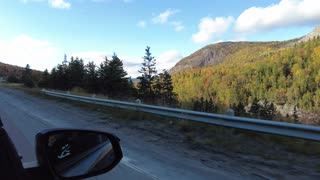 Driving in Newfoundland and Labrador Canada 10 2022