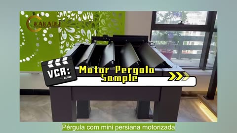 Wholesale Mini motor louver pergola with good price -