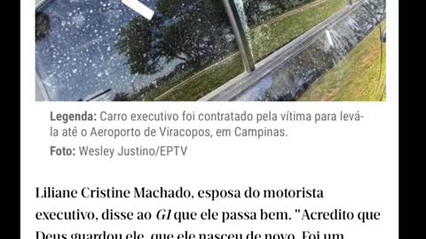 Brazilian Airforce Official involved in Elections Fraud Audit was Ambushed