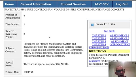 Summary of NAVEDTRA 14101 - Fire Controlman, Volume 04--Fire Control Maintenance Concepts