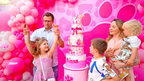 Diana and Roma celebrate Diana's 8th Birthday Party with Friends!