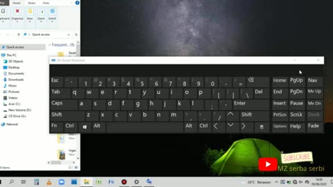 how to remove the laptop keyboard on the laptop / PC screen