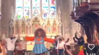 Drag Queen Preforming At A Church As Part Of ‘Pride Initiative’