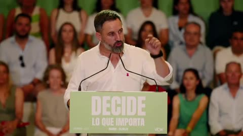 VOX inicia la precampaña del 23J en IFEMA Madrid (3 Abascal)