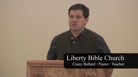 Liberty Bible Church / Thankfulness to God / Colossians 1:1-8
