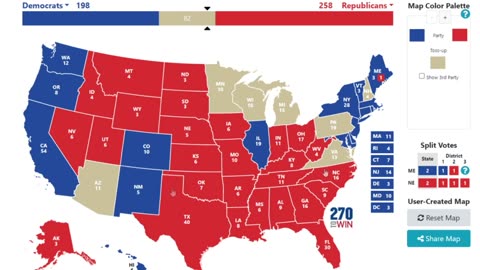 2024 Election Prediction as of April 24th, 2023