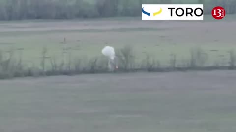 Kamikaze drone struck Russian "Tulpan" 2S4 self-propelled mortar unit