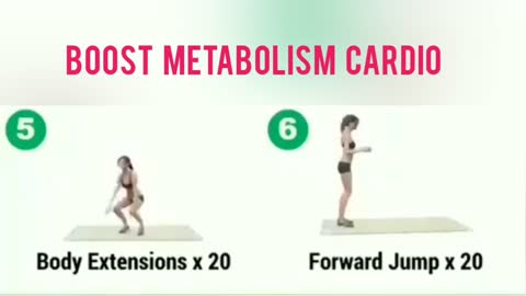 Boost metabolism cardio (weight lose coach)