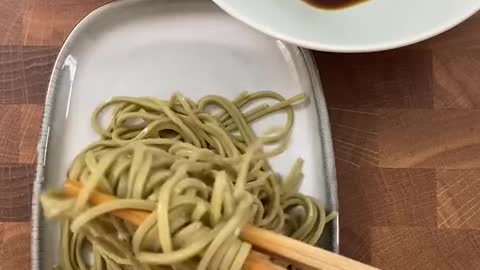 Lazy soba noodles