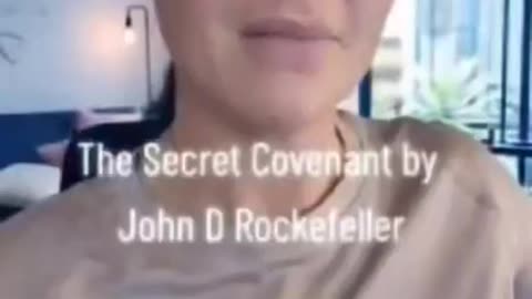 Watch the full secret covenant of John D Rockefeller.. (6 minutes of pure evil)