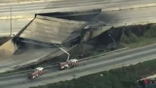 BREAKING NEWS: I-95 in Philadelphia has collapsed after a huge tanker caught fire