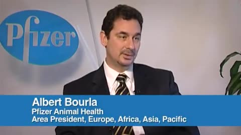 Pfizer CEO Albert Bourla who was integral in the creation of a vaccine that non-physically castrated