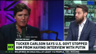 Tucker Carlson’s possible Putin interview sparks anger in US