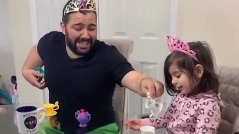 The love between a father and daughter is forever 😊☺️ Funny and Cute Dad and Daughter moments