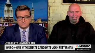 WATCH: John Fetterman Interview Goes South Instantly