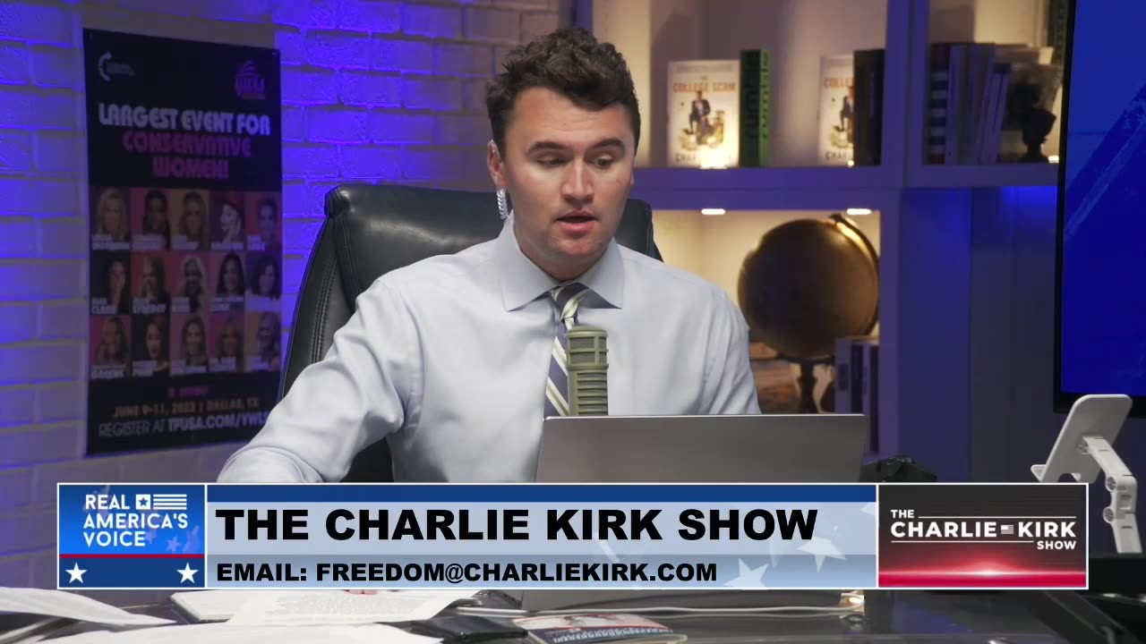 Charlie Kirk Remembers DDay and Honors the Fallen(01)