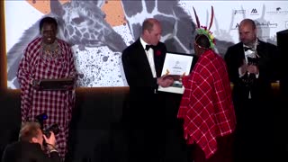 Prince William attends Tusk Conservation Awards