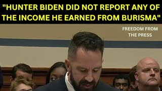 Powerful Testimony on the Corrupt Biden Regime from IRS Whistleblower.