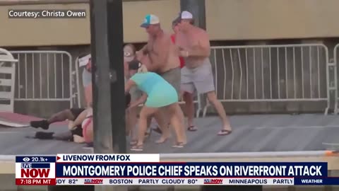 Montgomery riverfront brawl_ Police Chief discusses attack _ LiveNOW from FOX