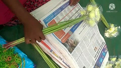 gerbera flower packaging complete video