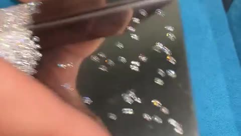 Diamonds sorting asmr