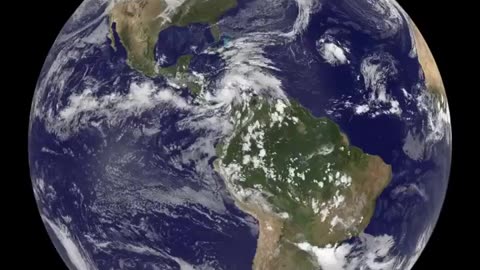 Satellite Sees Global View of Sandy's Life to Landfall