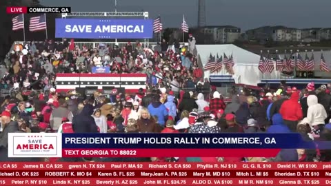 President Donald J. Trump in Commerce, GA