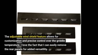 Customer Feedback: Sponsored Ad - AOKEMAi Wind Guard for Blackstone 17" Griddle, Blackstone Gri...