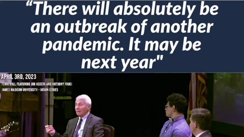 Fauci predicting another pandemic for 2024