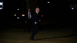 Biden Speed Runs To Avoid Taking Questions From Reporters