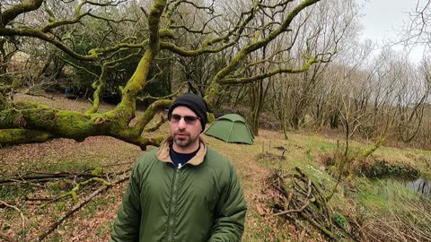 Morning Walk and vlog around camp Dartmoor 23rd March 2023