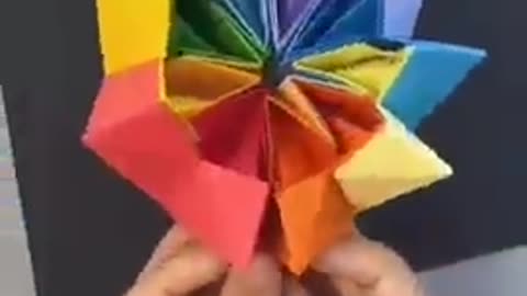 How to creat paper flower