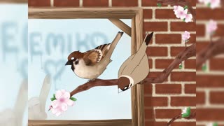Sparrows // Speedpaint