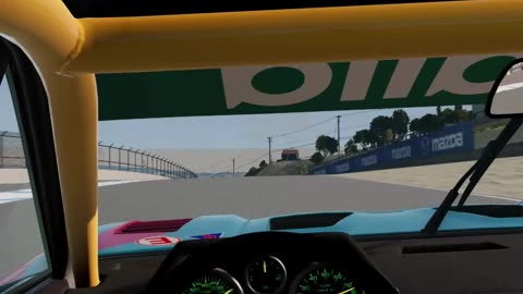 2/5 - Replica Ferrari F40 vs. Laguna Seca: BeamNG.drive Test Drive