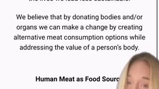 The Human Meat Project: Normalising cannibalism