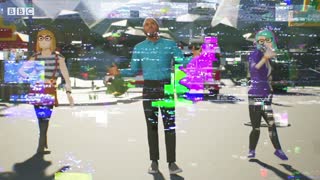 How could real and virtual people connect in the metaverse?