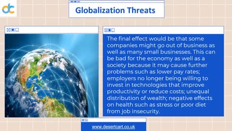 Is Globalization an Opportunity or a Threat