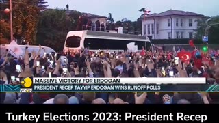 Erdogan wins re-election